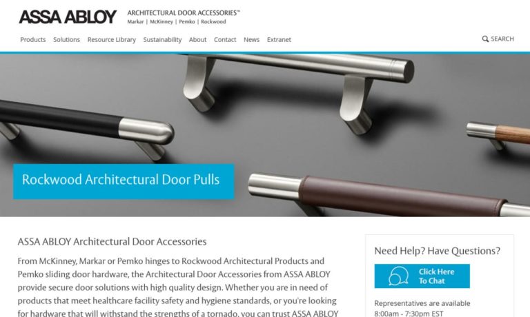 Hinges  ABLOY for Trust