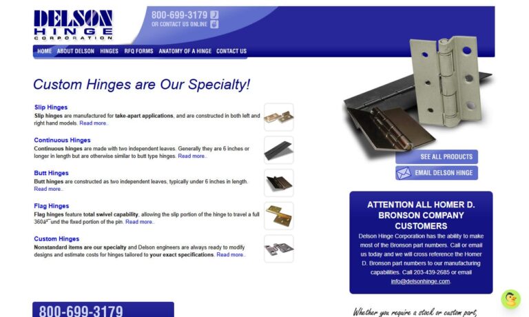 Delson Hinge Corporation